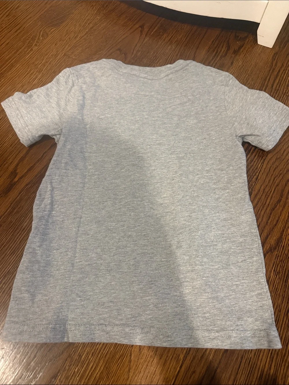 Ralph Lauren Kids Light Heather Gray Short Sleeve Polo Logo Tee